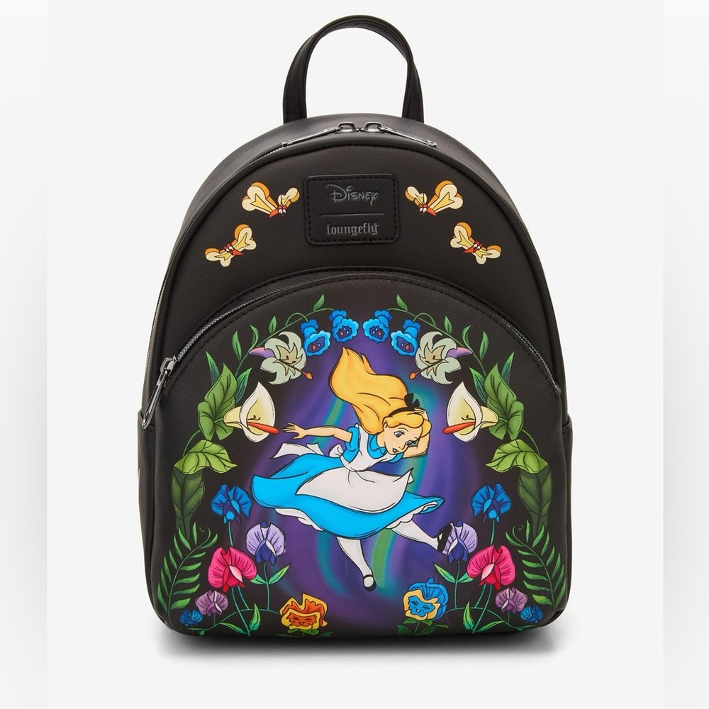 Loungefly Disney Alice In Wonderland Garden Fall
Mini Backpack